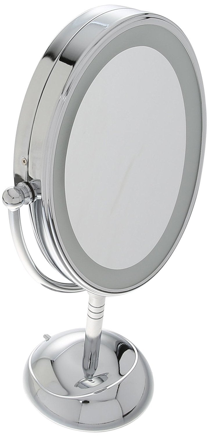 Conair espejo iluminación con pilas AA para uso sin cables.