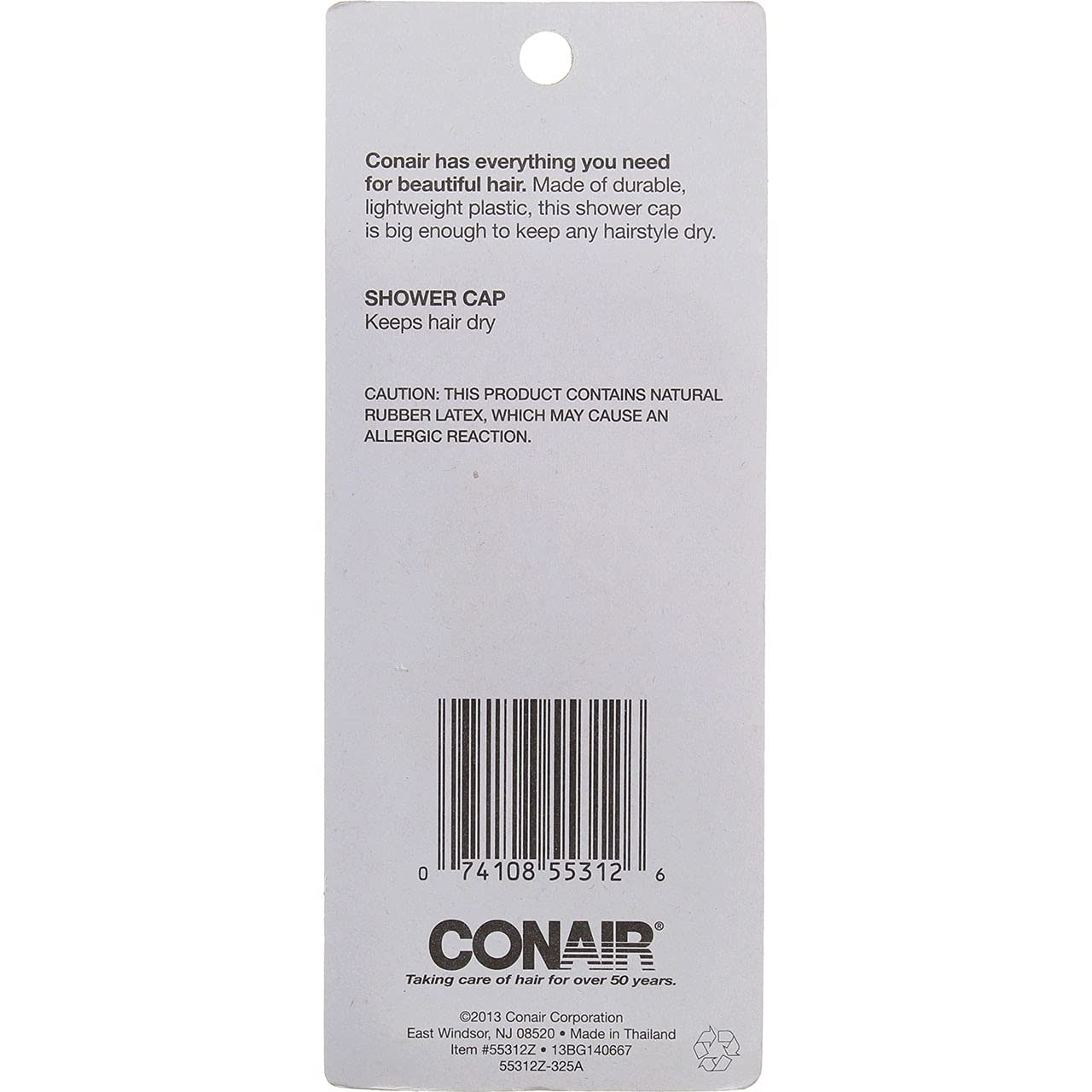 Conair Gorro de Ducha Grande, diseño práctico para uso diario.