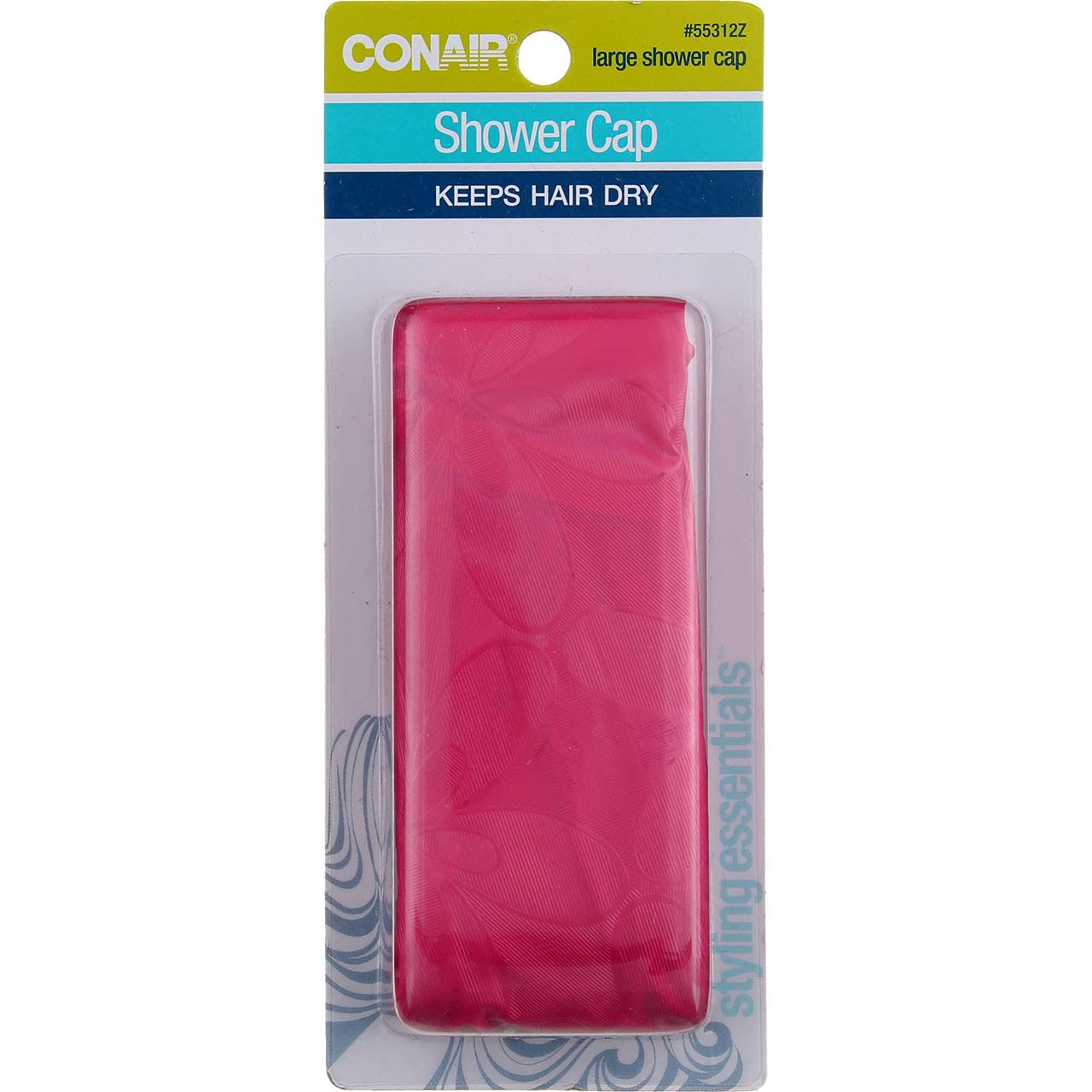 Conair Gorro de Ducha Grande, material ligero para uso cómodo.