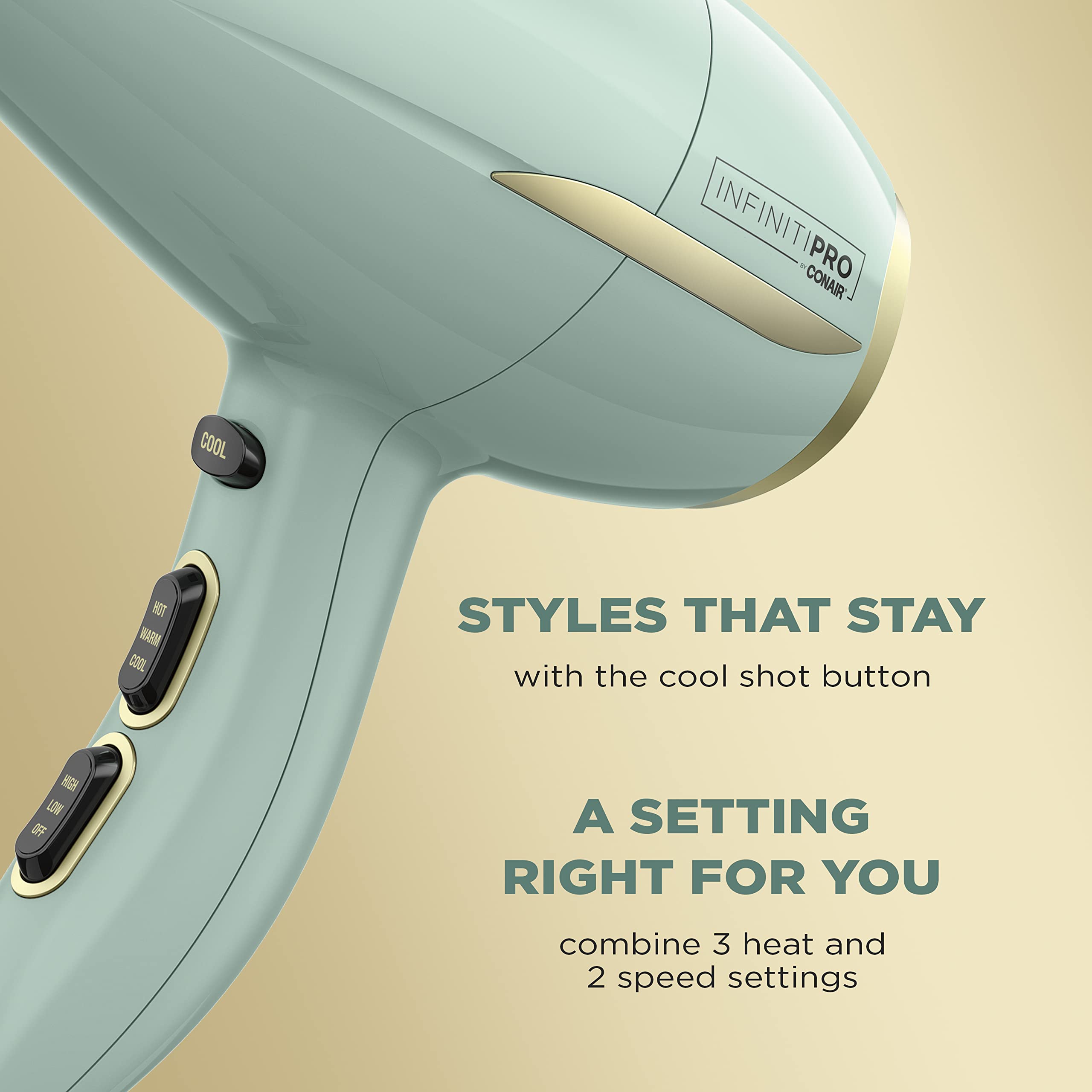 Conair InfinitiPRO concentrador para acabados lisos y definidos