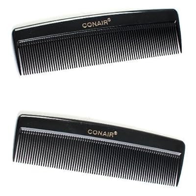 Conair peine de dientes de bolsillo, compacto y práctico para retoques rápidos.