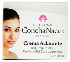 Concha Nacar Crema Aclarante No3 frasco frontal para iluminar la piel