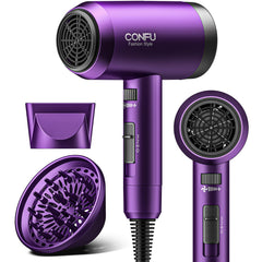 Secador de pelo CONFU 1600W con difusor para rizos definidos