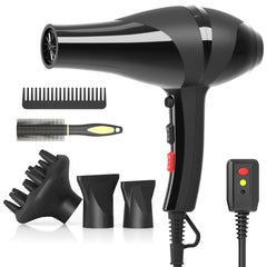 Conhaze secador profesional ionizado con 2400W para brillo y reducción de frizz.