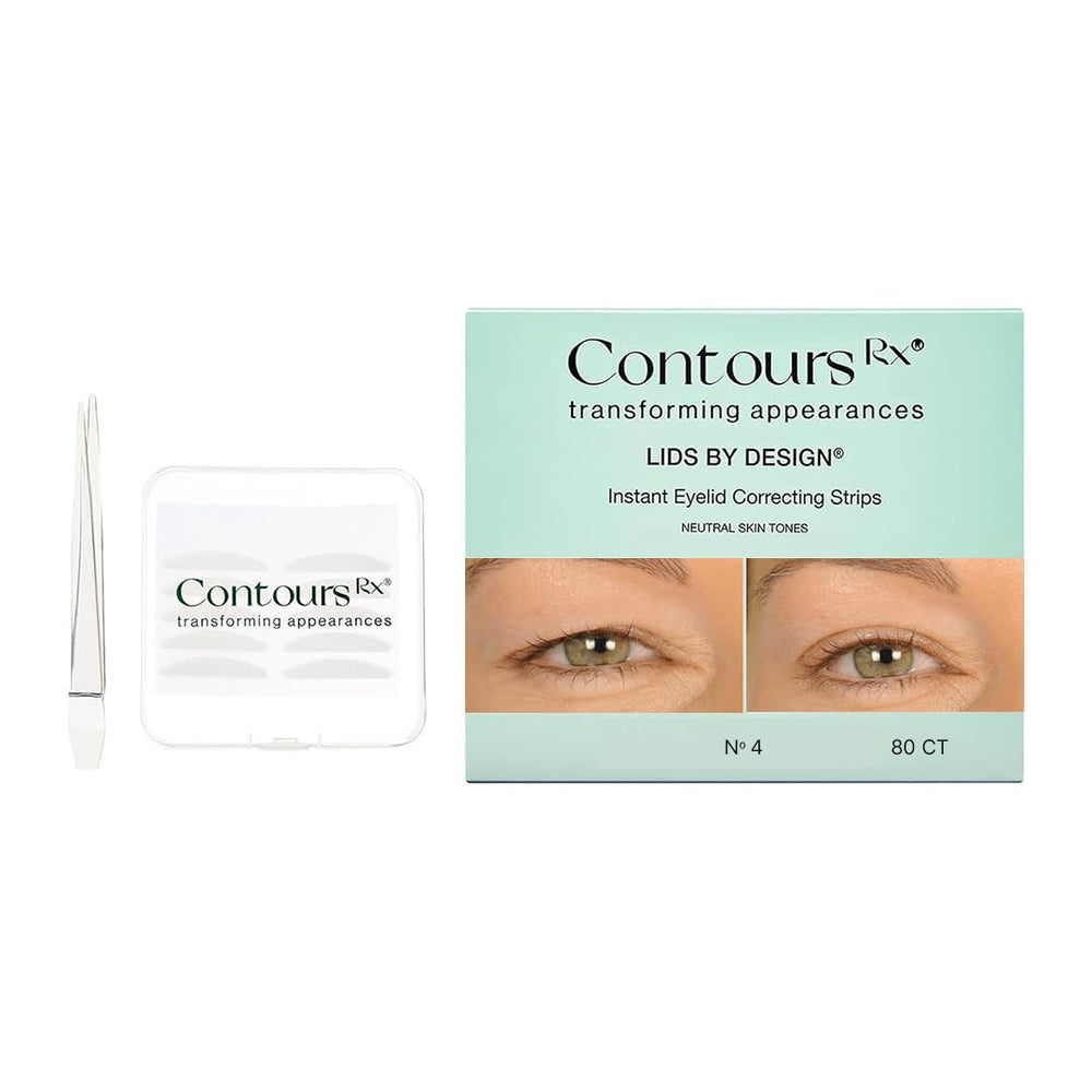 Contours Rx Lids by Design: tiras transparentes de 80 unidades para realzar la mirada discretamente.