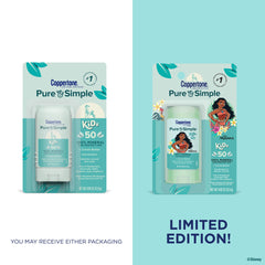 Stick mineral Coppertone para niños SPF50 y piel sensible