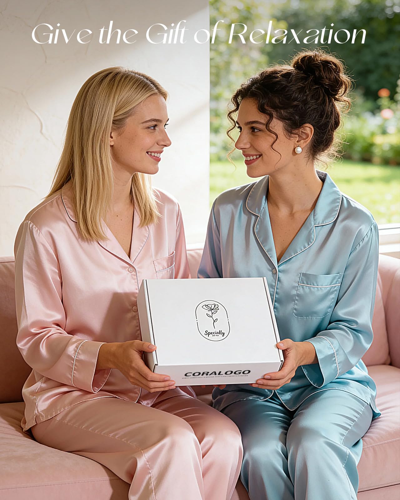 Coralogo Ocean Spa: tarjeta de saludo con sobre, ideal para regalo
