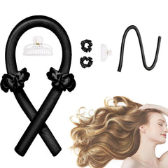 CORATED rizadores sin calor diadema seda exterior para dormir cómodo
