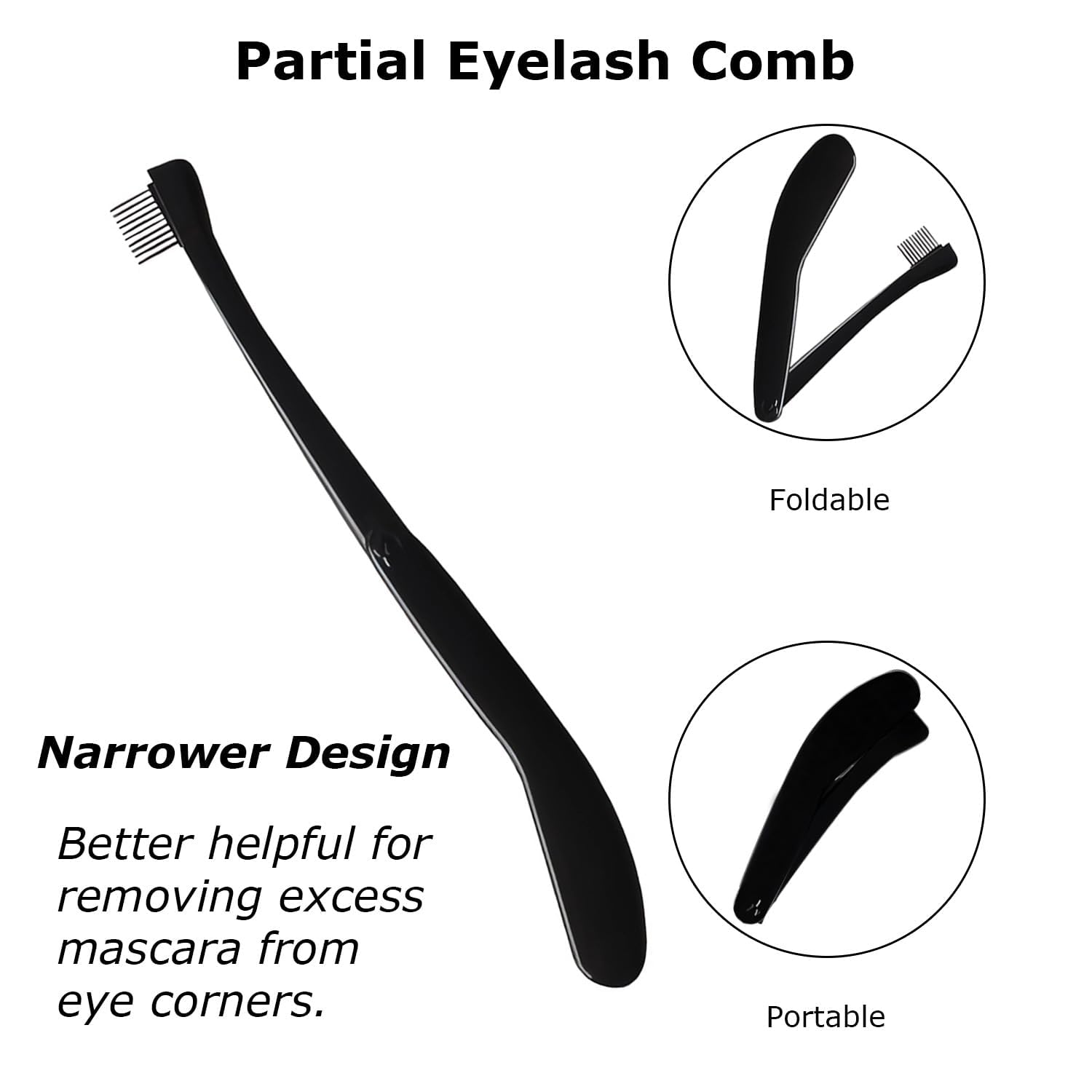Corconess peine para pestañas ideal para retoques en cualquier ocasión.