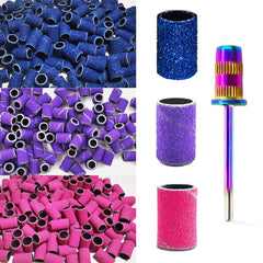 CORFULRA bandas de lijado para taladro de uñas, desbaste eficiente para comenzar