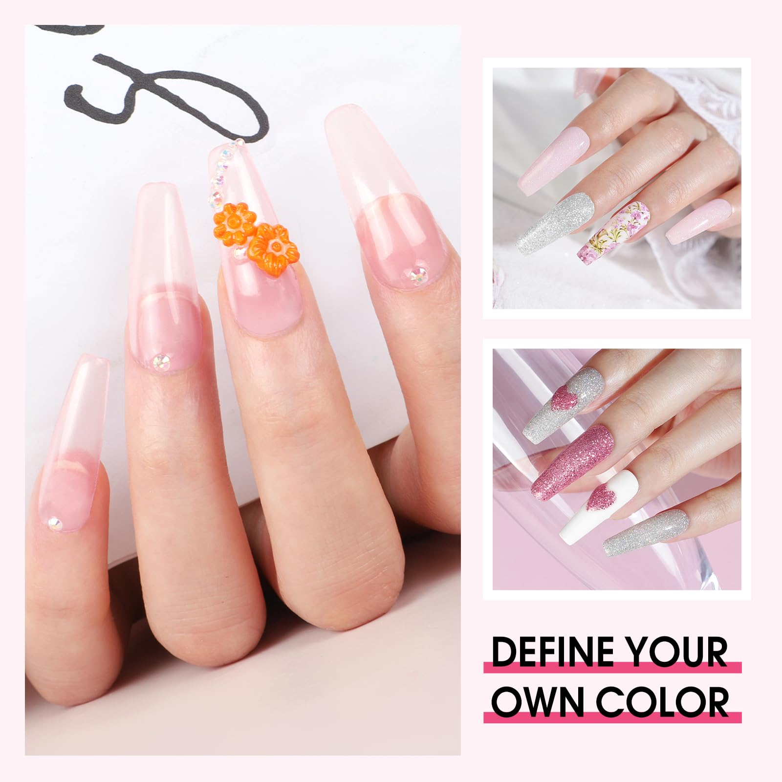 Coscelia regalo para ella, kit completo para amantes del diseño de uñas