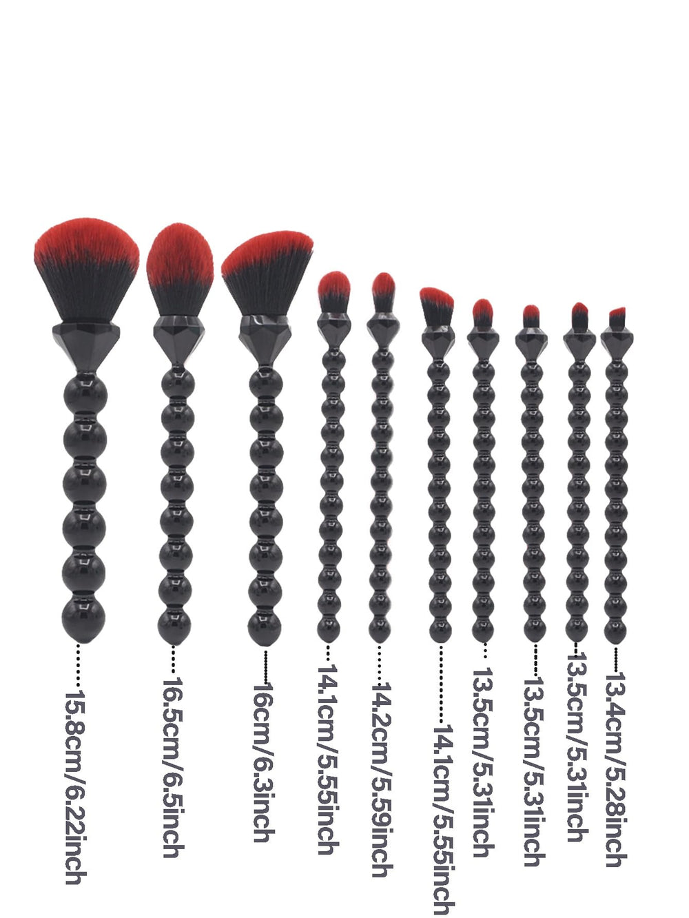 COSHINE brochas para sombra de ojos y cejas con precisión.