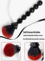 COSHINE set de diez brochas para rostro y ojos, todo en uno.