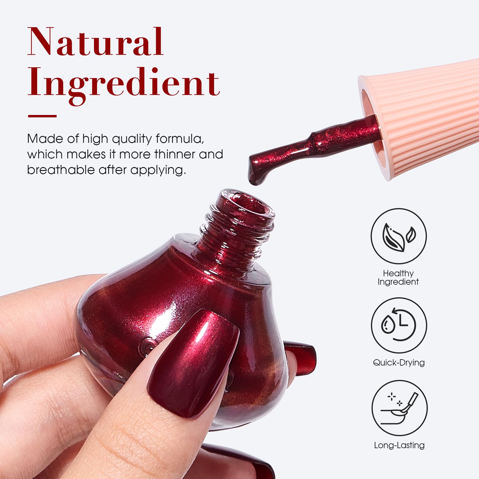 COSMOO Envase de 12 ml práctico para uso diario.