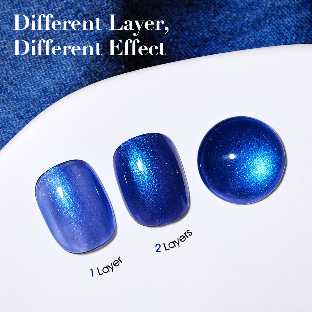 COSMOO Esmalte Royal Azul: caja regalo atractiva para sorprender a alguien especial.