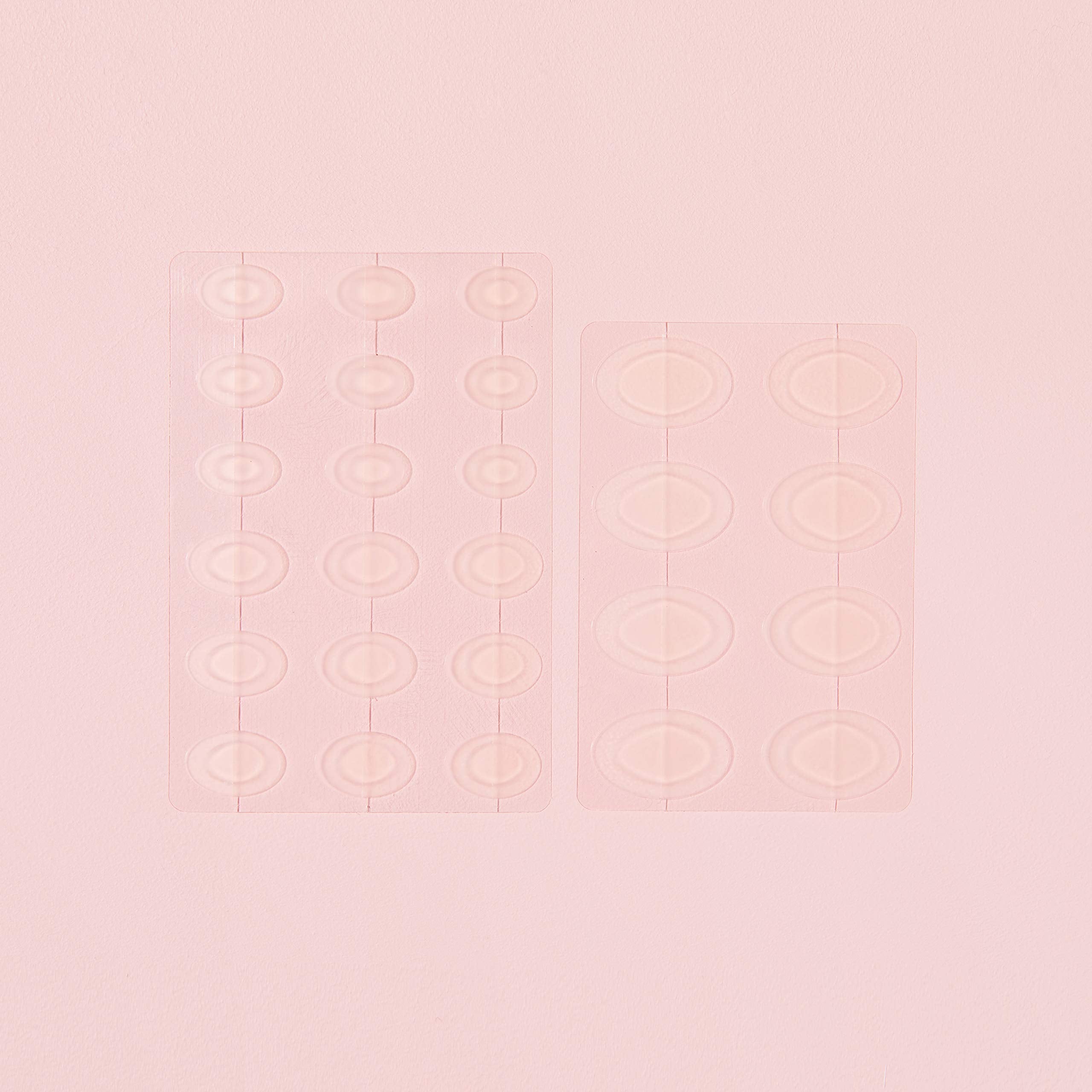 Hydrocolloid layer cross-section on COSRX patch.
