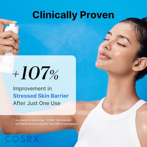 COSRX Barrier Cream Face Mist — formule avec acide hyaluronique pour hydratation durable.