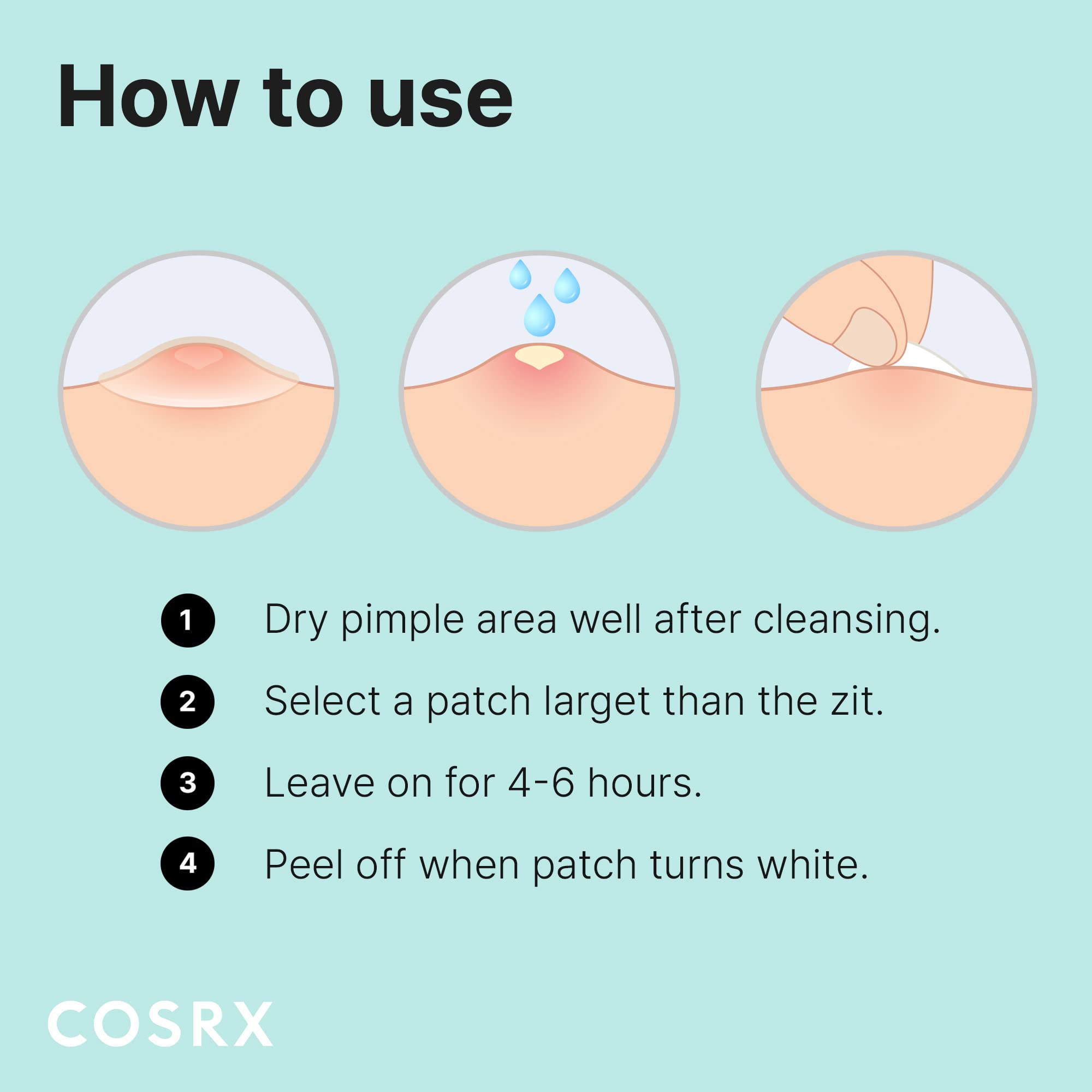 COSRX parche para piel irritada protege y favorece recuperación suave