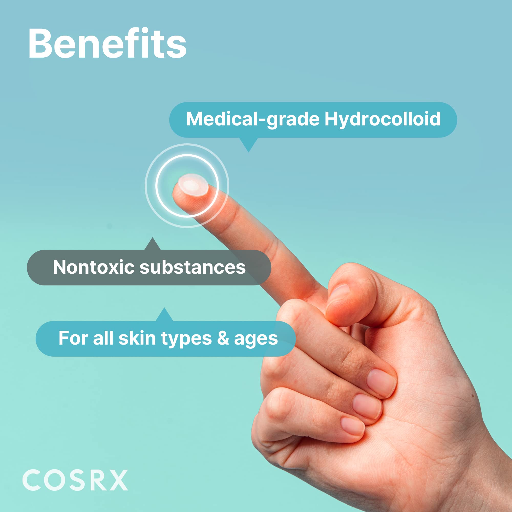 COSRX parche para cubrir múltiples imperfecciones en rostro y cuerpo