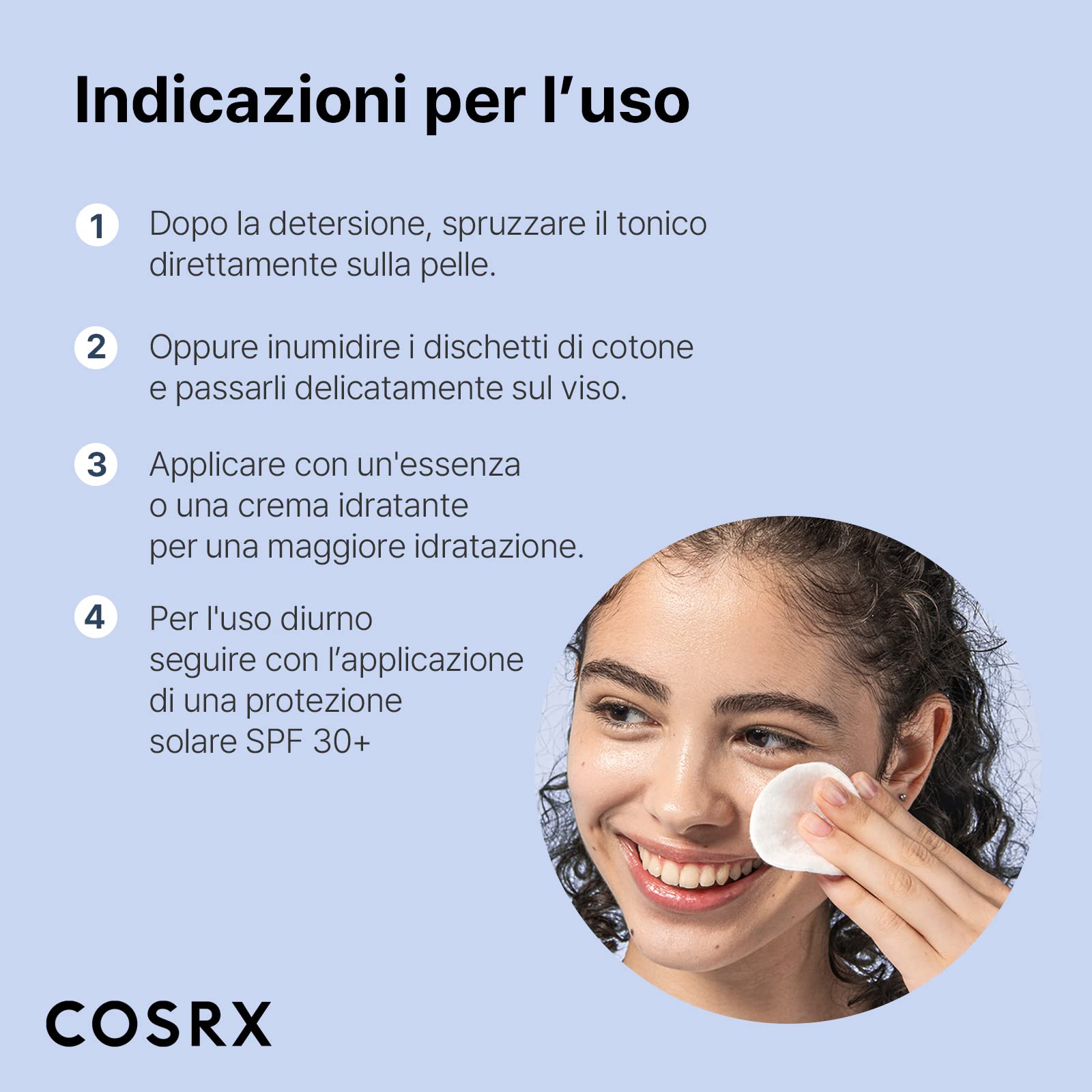 COSRX Toner: ayuda a que los nutrientes penetren mejor.
