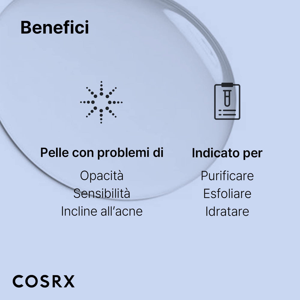 COSRX Toner: sensación refrescante al aplicar.
