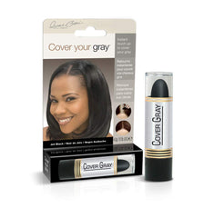 Cover Your Gray barra negro azabache de dos unidades para retoques discretos.