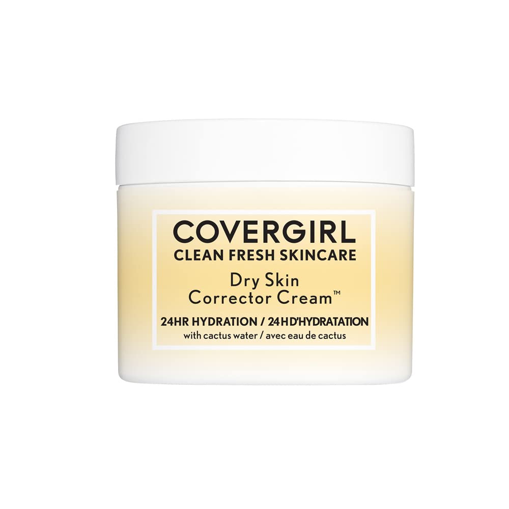 COVERGIRL fórmula con ácido hialurónico y jojoba para piel suave.