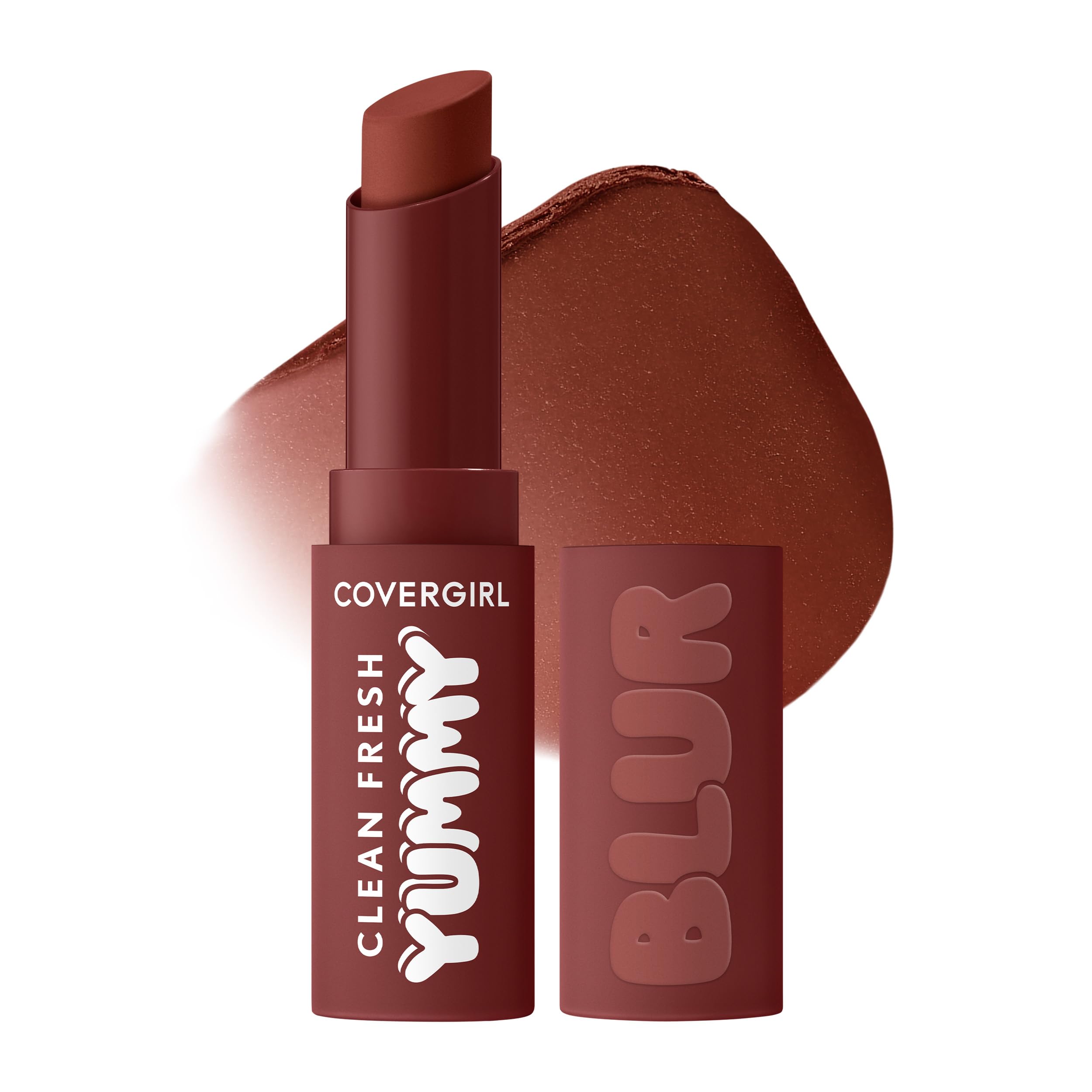 COVERGIRL Clean Fresh Yummy Blur barra de labios; foco en difuminado para un look suave