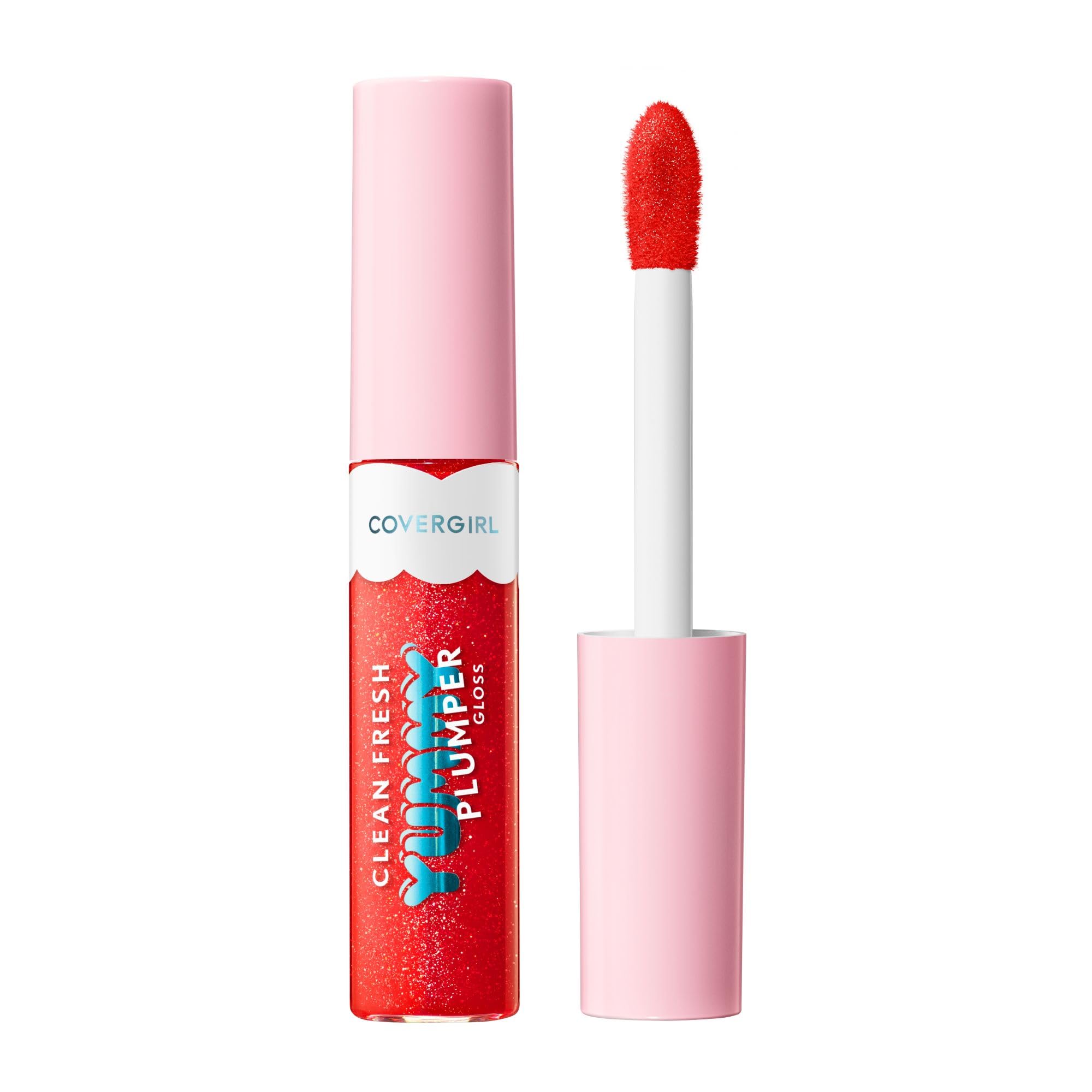 CoverGirl brillo labial voluminador con sabor a menta para labios más llenos