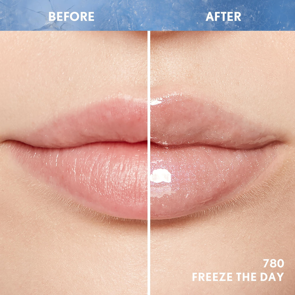 CoverGirl Brillo labial Yummy Plumper sabor menta para frescura diaria.