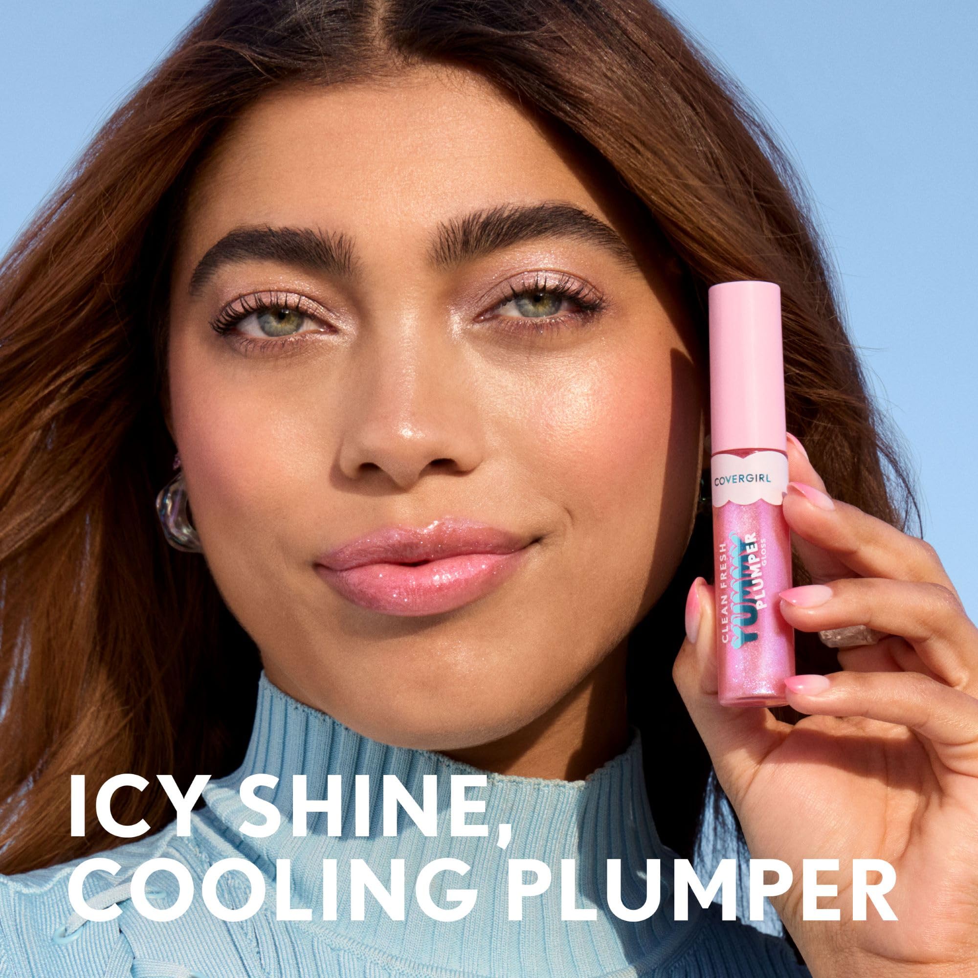 CoverGirl volumen visible y brillo deslumbrante sin grasa