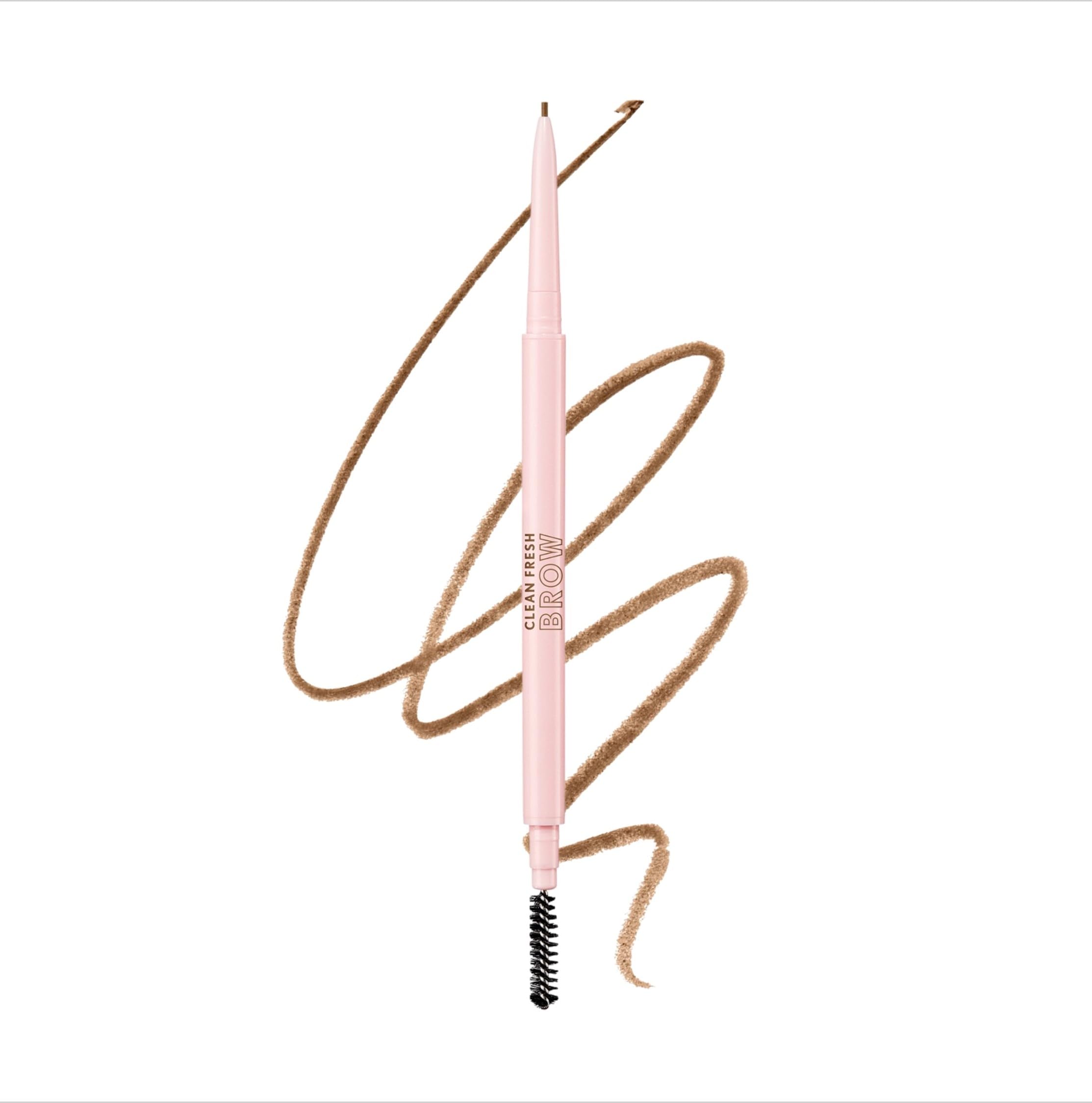 Lápiz CoverGirl Clean Fresh Brow Nano en Auburn para definición natural de cejas.