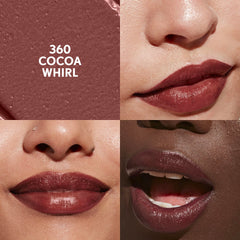CoverGirl Cocoa Whirl: acabado satinado y color intenso