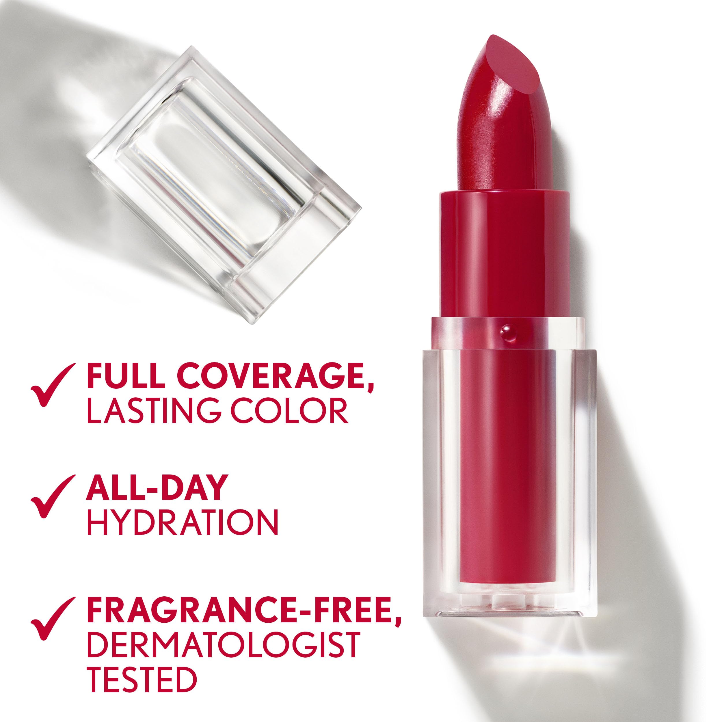 CoverGirl: fórmula sin fragancia para labios sensibles