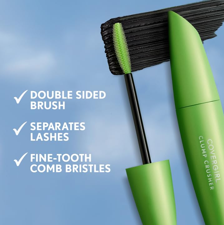 COVERGIRL Clump Crusher Mascara acabado de larga duración