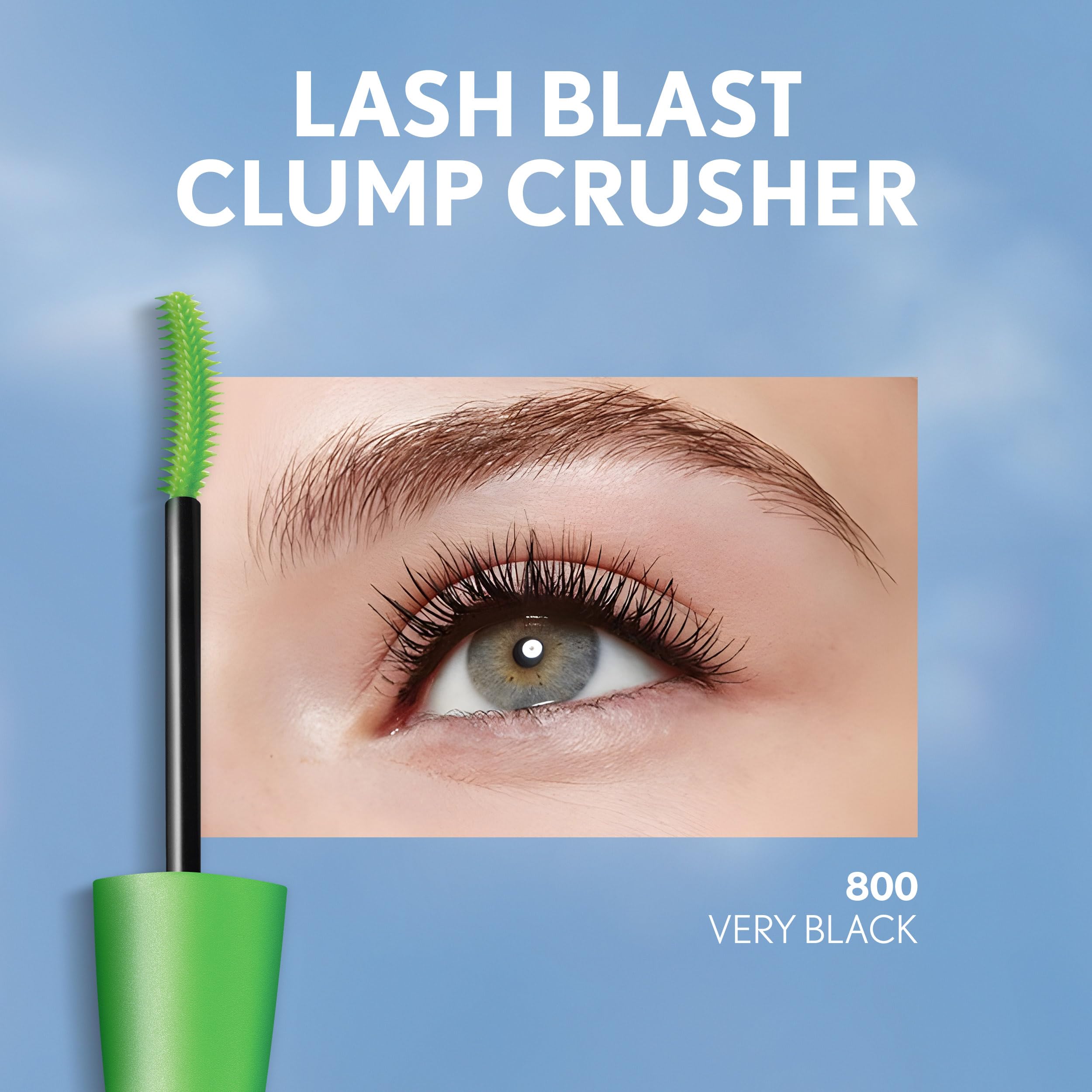 COVERGIRL Clump Crusher Mascara define pestañas con una pasada
