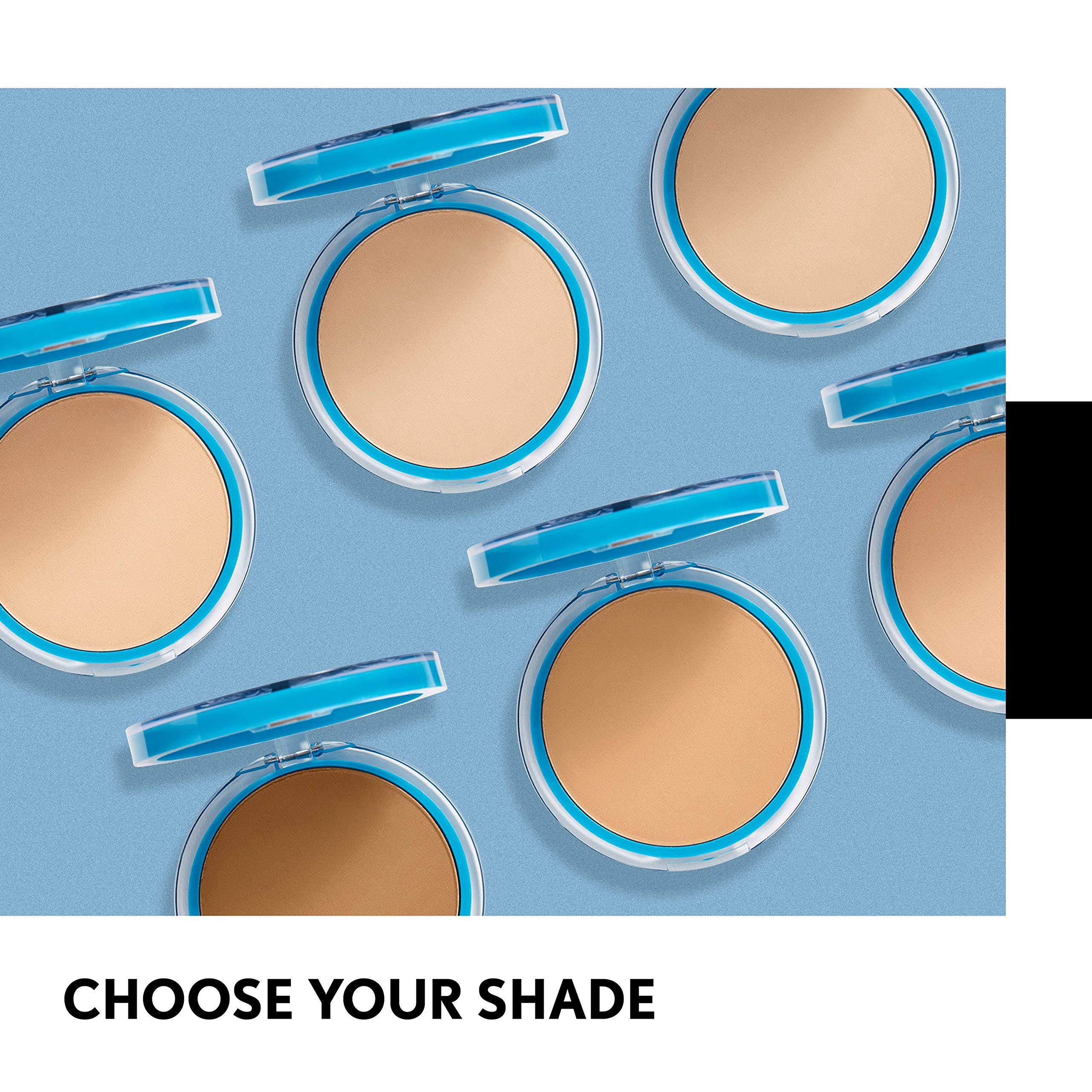 CoverGirl Clean Matte Envase compacto facilita retoques en cualquier bolso.