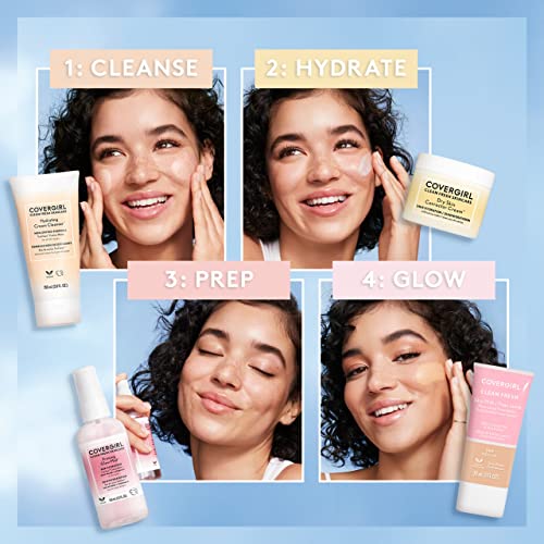 COVERGIRL experiencia sensorial suave durante la rutina diaria.