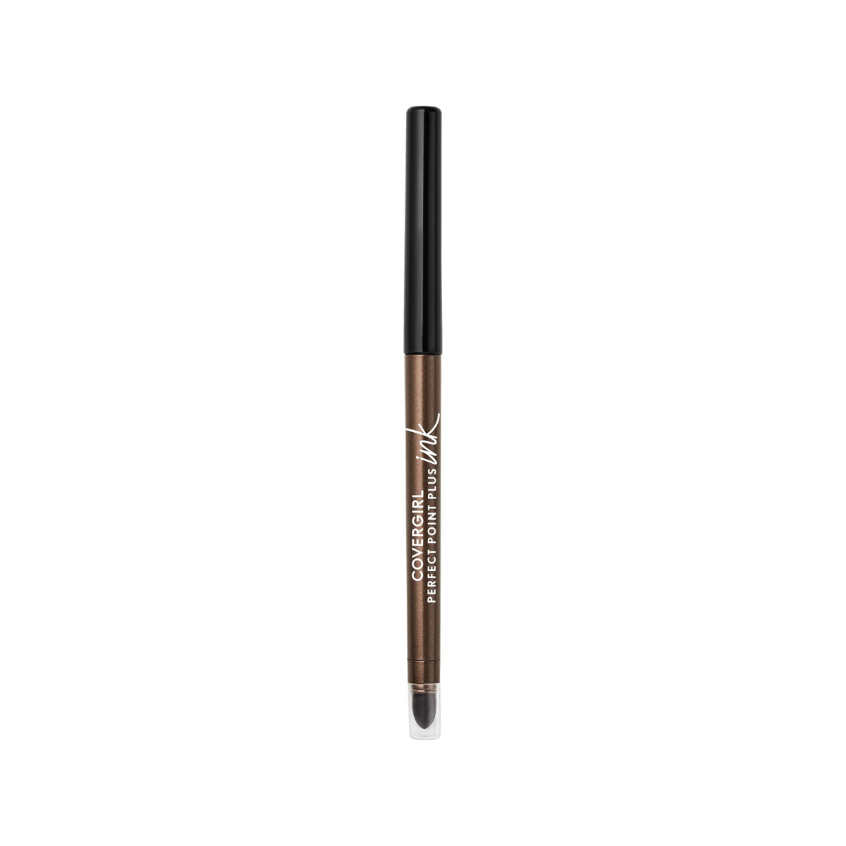 Lápiz delineador CoverGirl bronce con brillo para color intenso en ojos