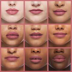 Labios hidratados gracias a la fórmula humectante de COVERGIRL Outlast.