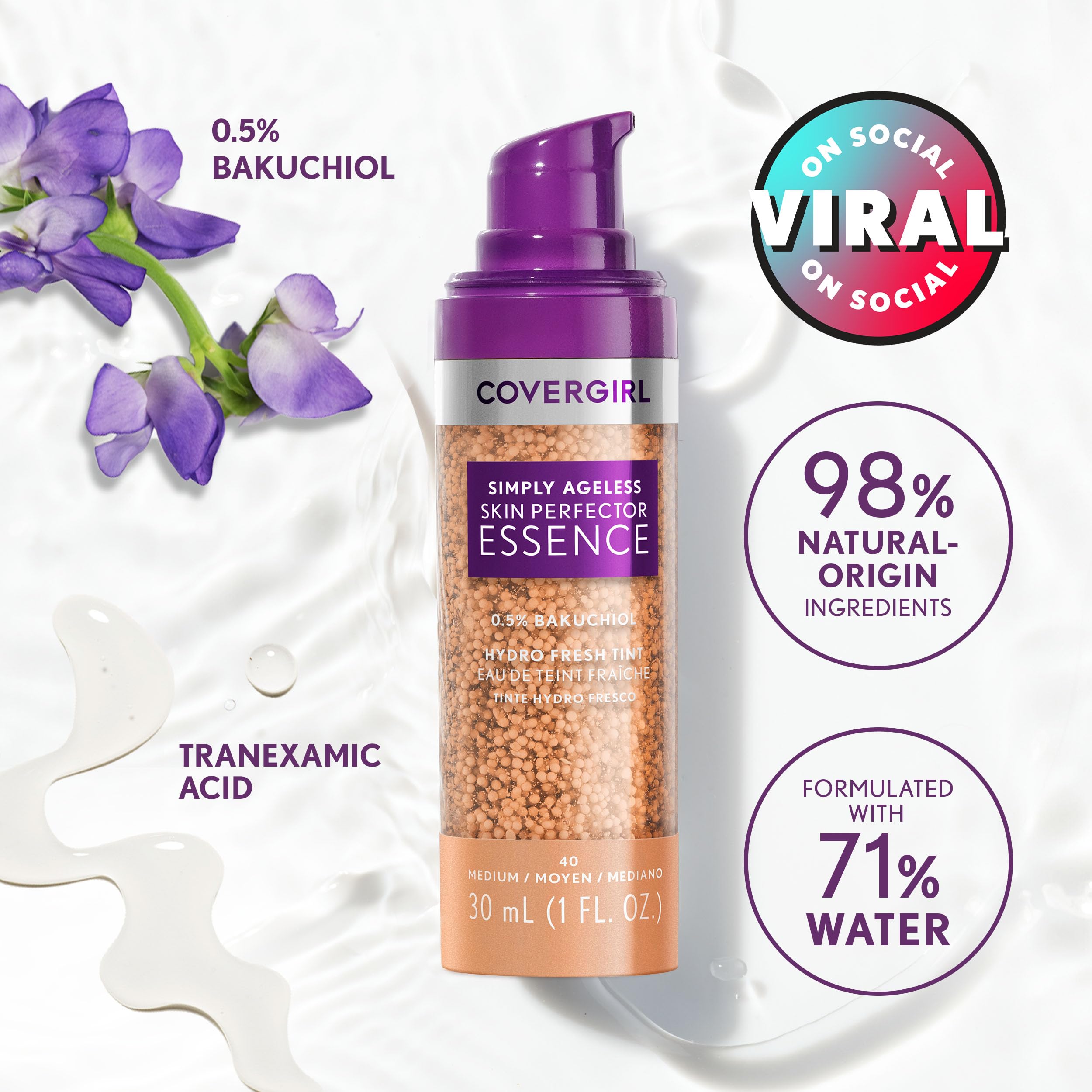 CoverGirl Simply Ageless envase-cruelty-free y componentes veganos