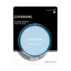 CoverGirl Clean Matte Textura fina que se funde con la piel para un aspecto natural.