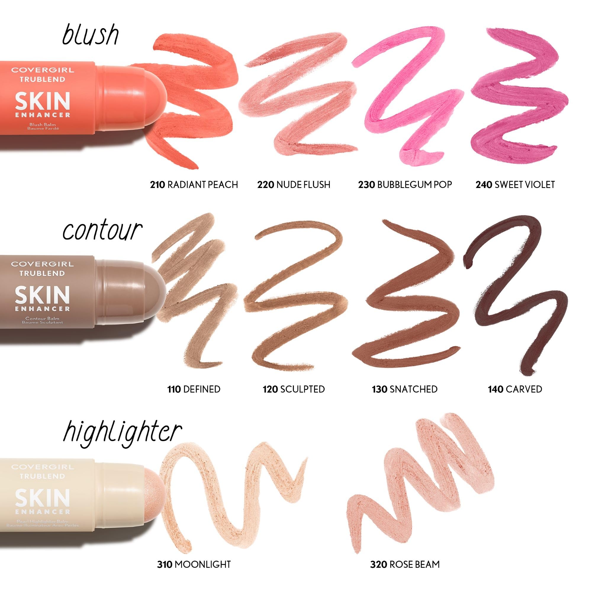 CoverGirl Trublend Fórmula vegana, limpia y sin parabenos.