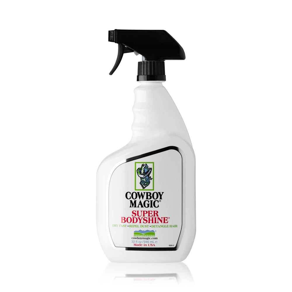 Cowboy Magic Brillo para el cabello con pulverizador; mejora el brillo y facilita el peinado
