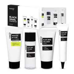 coxir Black Snail Cleanser clarifies and hydrates for a refreshed start to your routine.