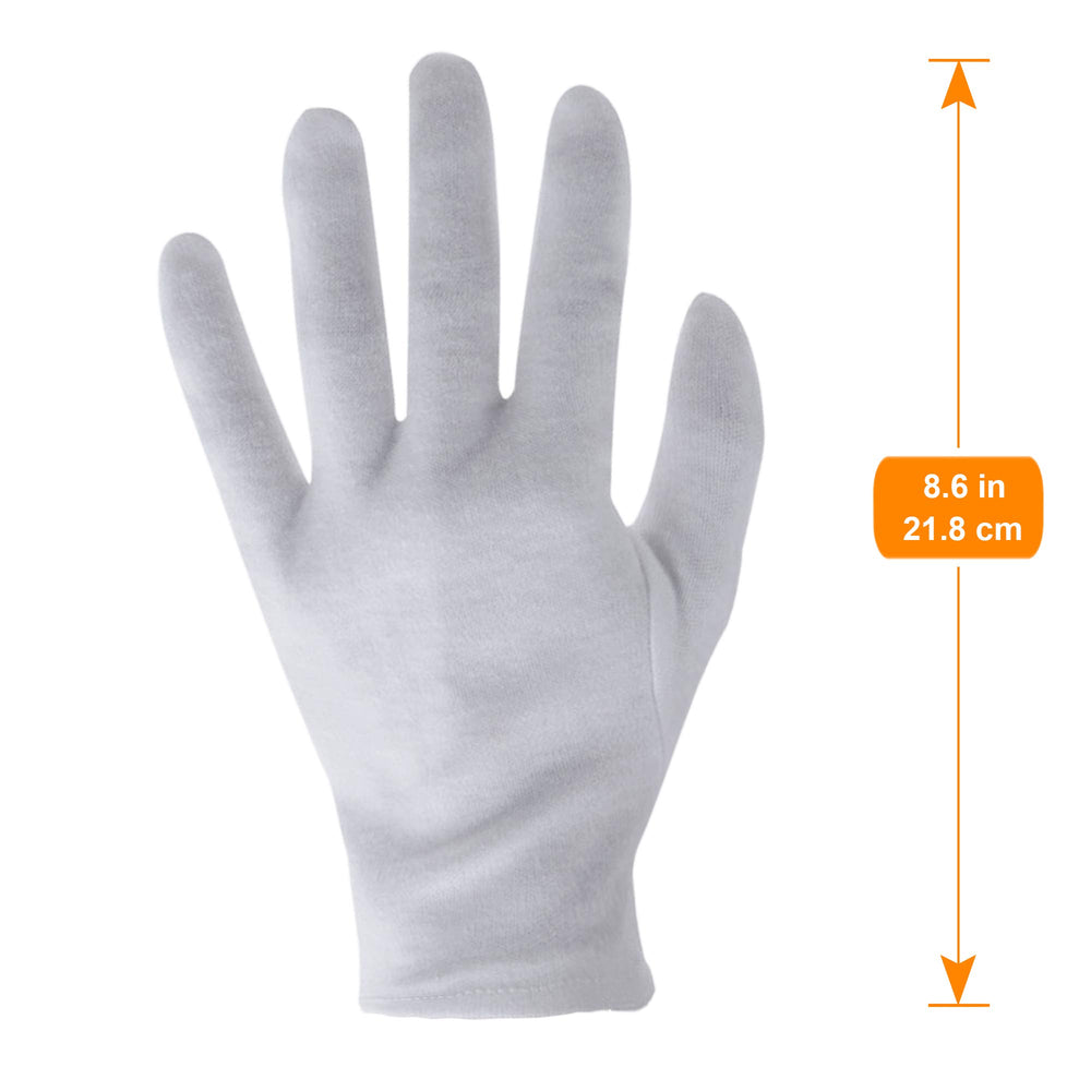 COYAHO guantes blancos lavables a máquina, reutilizables para uso diario