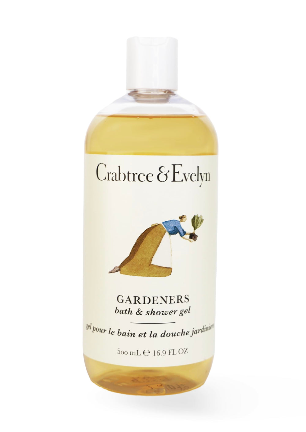 Crabtree & Evelyn Gardeners, botella de ducha con aroma floral para piel limpia.