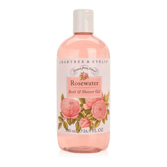 Crabtree & Evelyn Rosewater gel de ducha, aroma suave para una piel limpia y relajada tras la ducha.