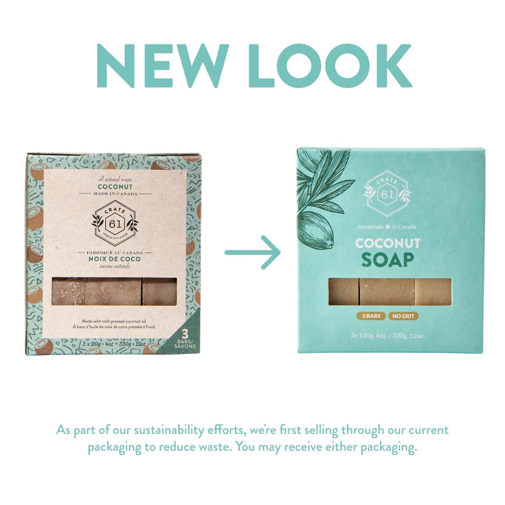 Crate 61 Organics aroma natural a coco, uso diario