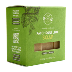 Crate 61 Organics ingredientes naturales para limpieza suave y nutritiva.